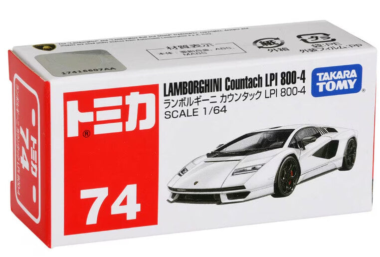 Tomica No.74 Lamborghini Countach LPI 800-4
