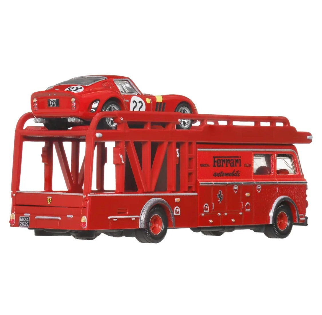 Hot Wheels Premium Car Culture Team Transport #83 - Ferrari 250 GTO & Fiat 642 RN2 Bartoletti Transporter