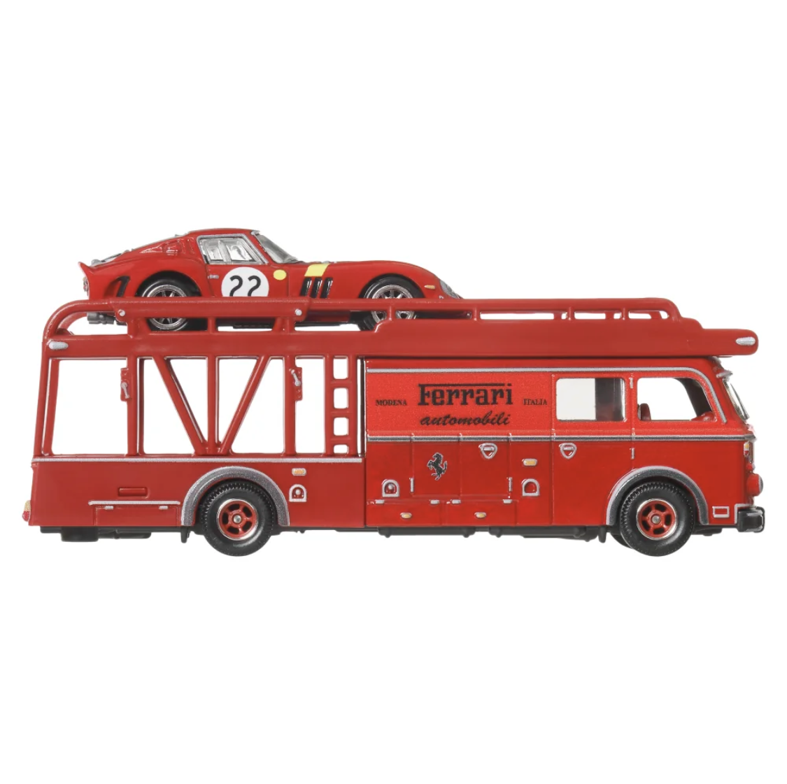 Hot Wheels Premium Car Culture Team Transport #83 - Ferrari 250 GTO & Fiat 642 RN2 Bartoletti Transporter
