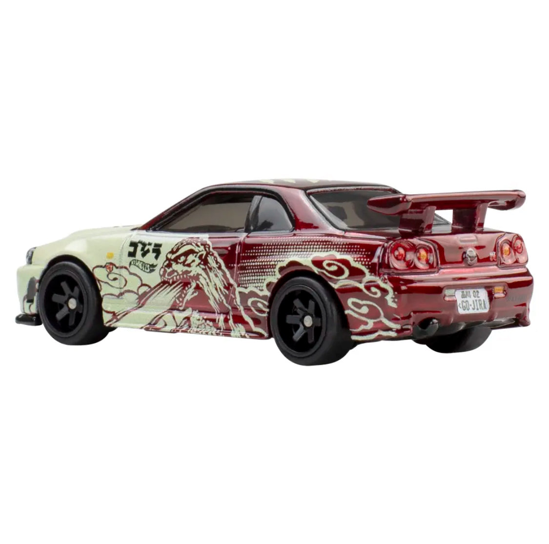 Hot Wheels Premium Pop Culture Godzilla — Nissan Skyline GT-R (BNR34)