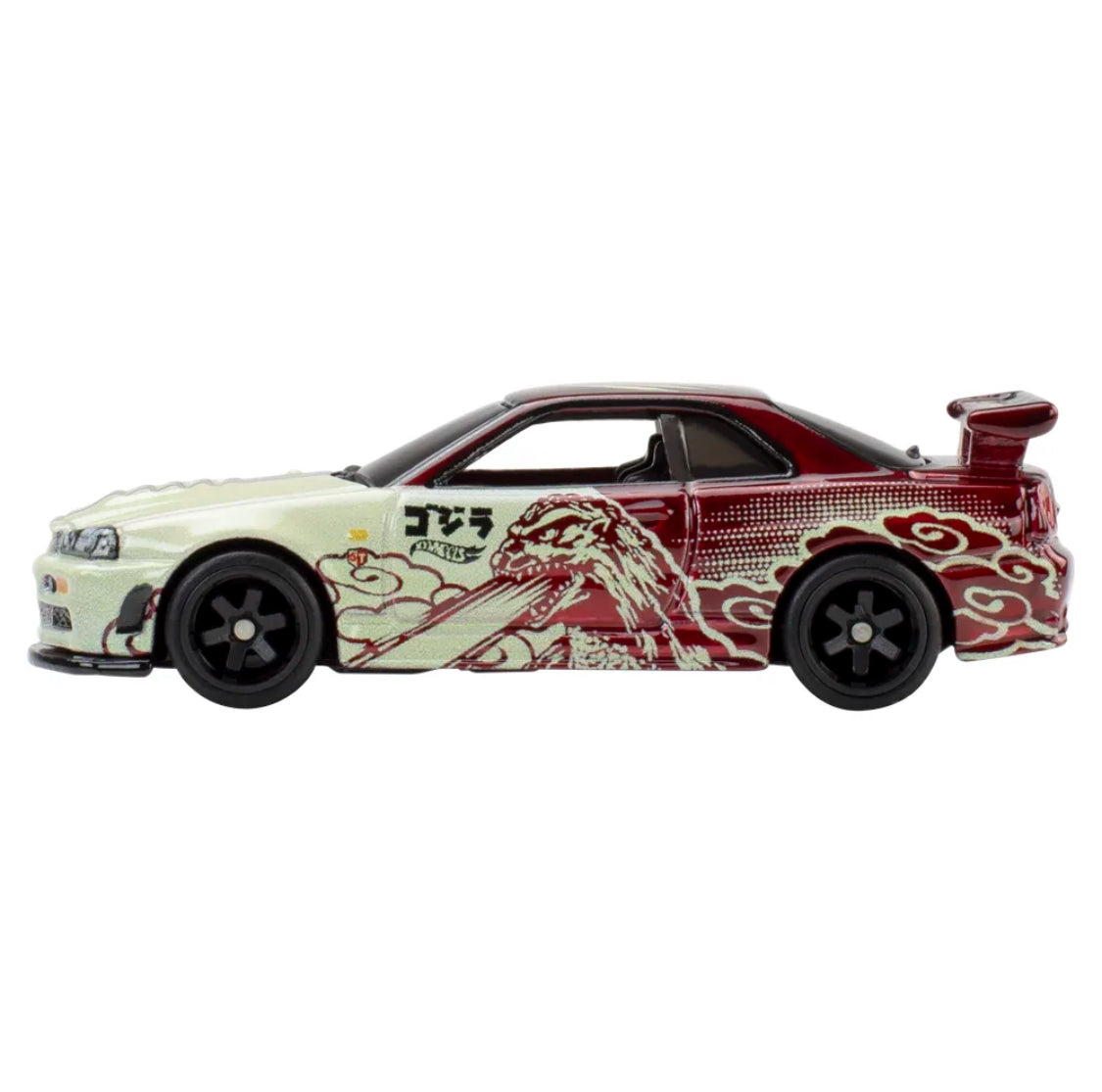 Hot Wheels Premium Pop Culture Godzilla — Nissan Skyline GT-R (BNR34)