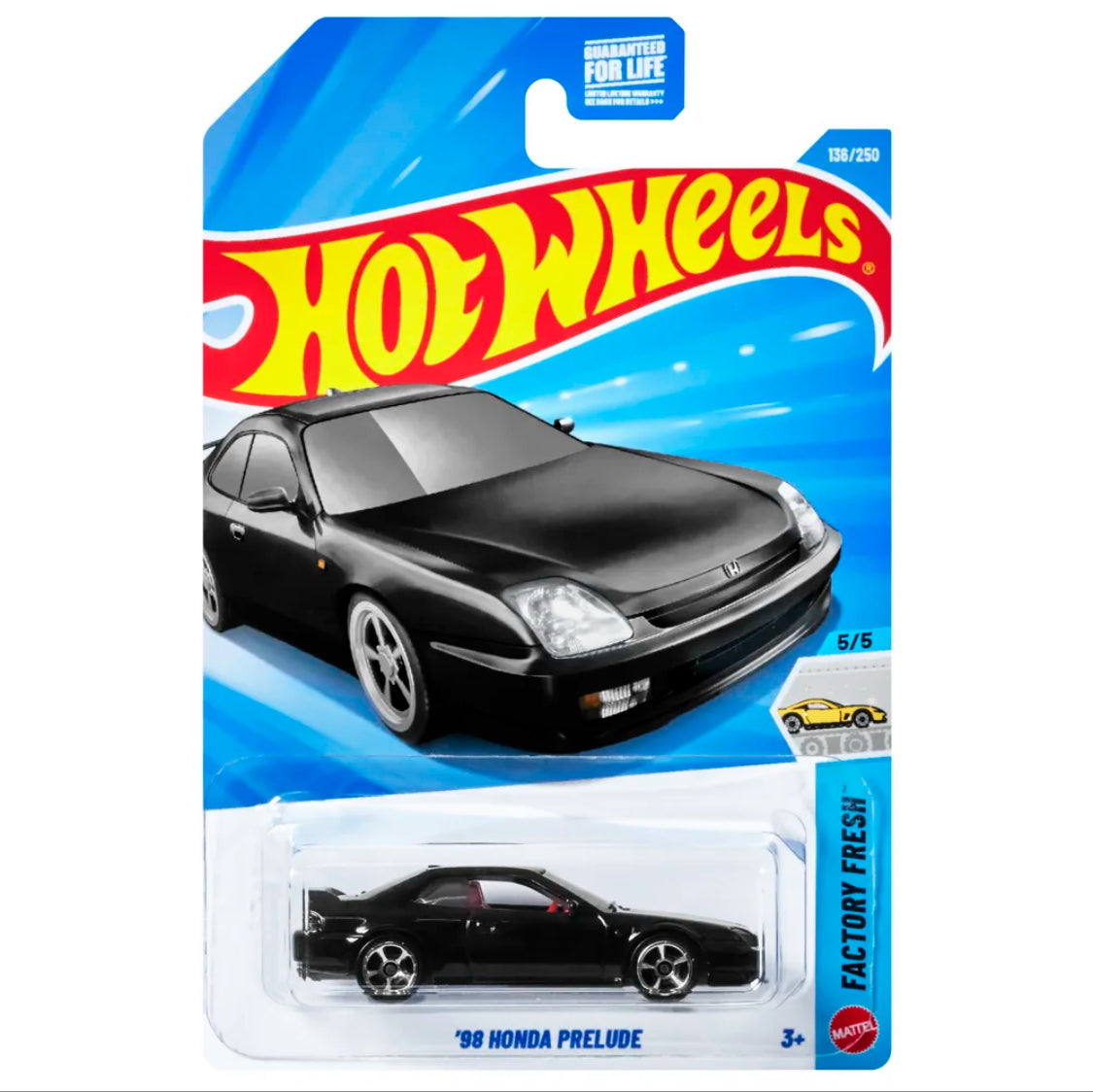 Hot Wheels '98 Honda Prelude - Factory Fresh #138/250
