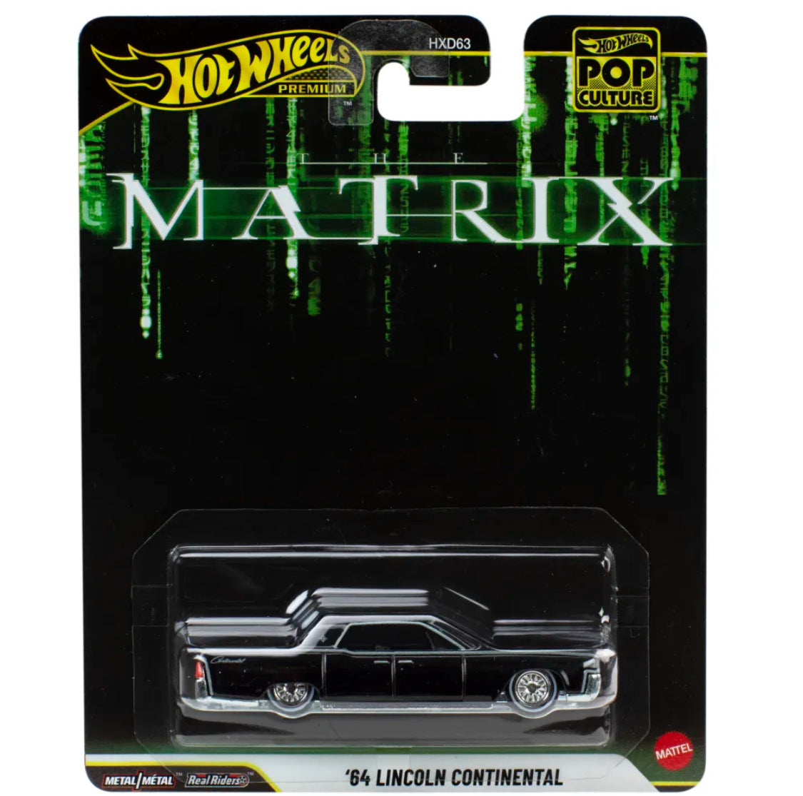 Hot Wheels Premium Pop Culture - '64 Lincoln Continental (The Matrix)